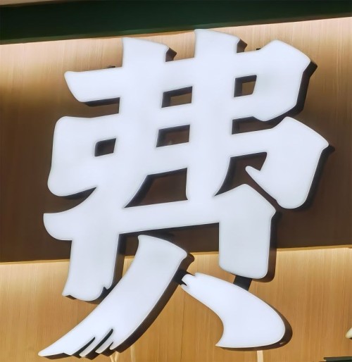 LED Stainless Steel Edgeless Lettering